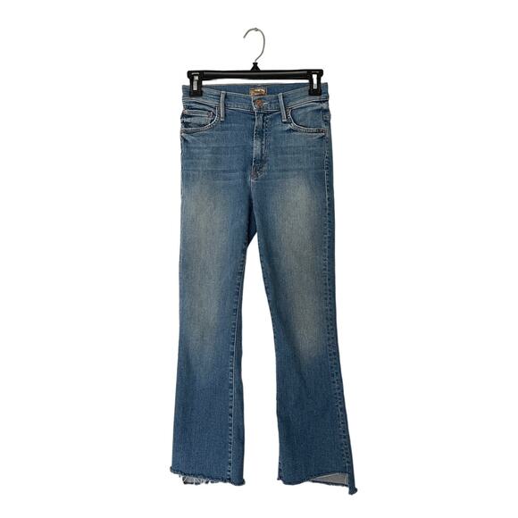 Mother Inside Crop Step Fray in Shoot To Thrill Size 24 - Picture 5 of 9